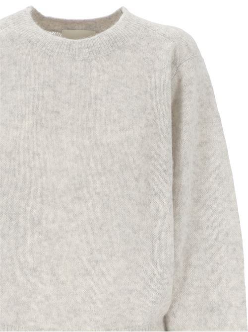 Soft grey wool sweater ISABEL MARANT | PU0558FAB3L01I02LY